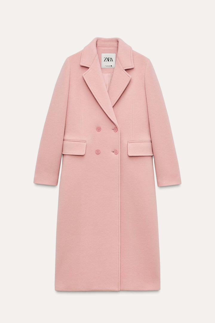 Stylish Wool Blend Overcoat for Women - Warm and Elegant Outerwear