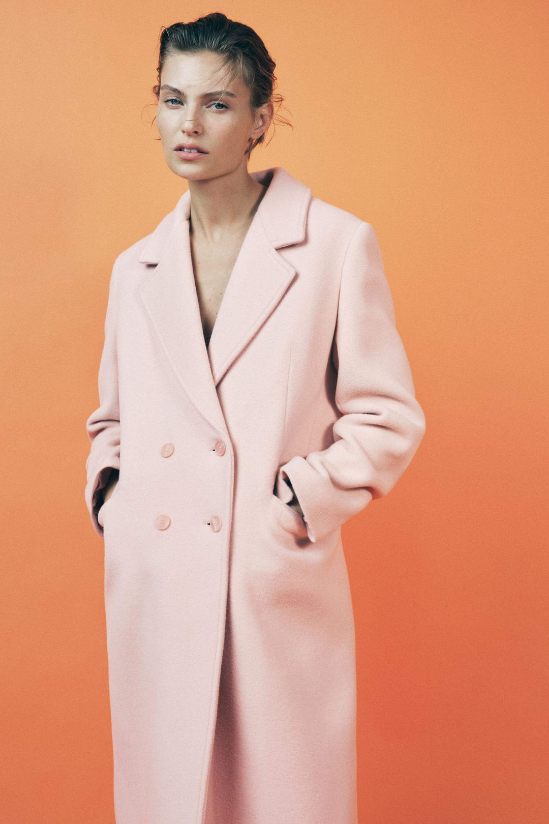 Stylish Wool Blend Overcoat for Women - Warm and Elegant Outerwear