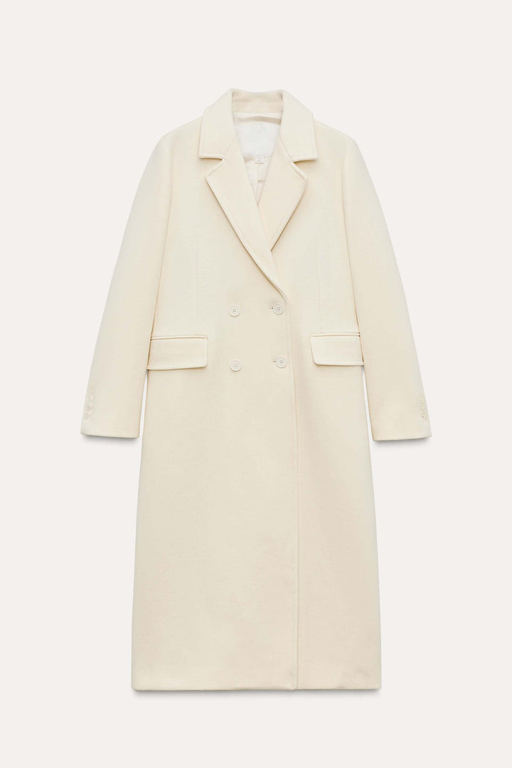 Stylish Wool Blend Overcoat for Women - Warm and Elegant Outerwear