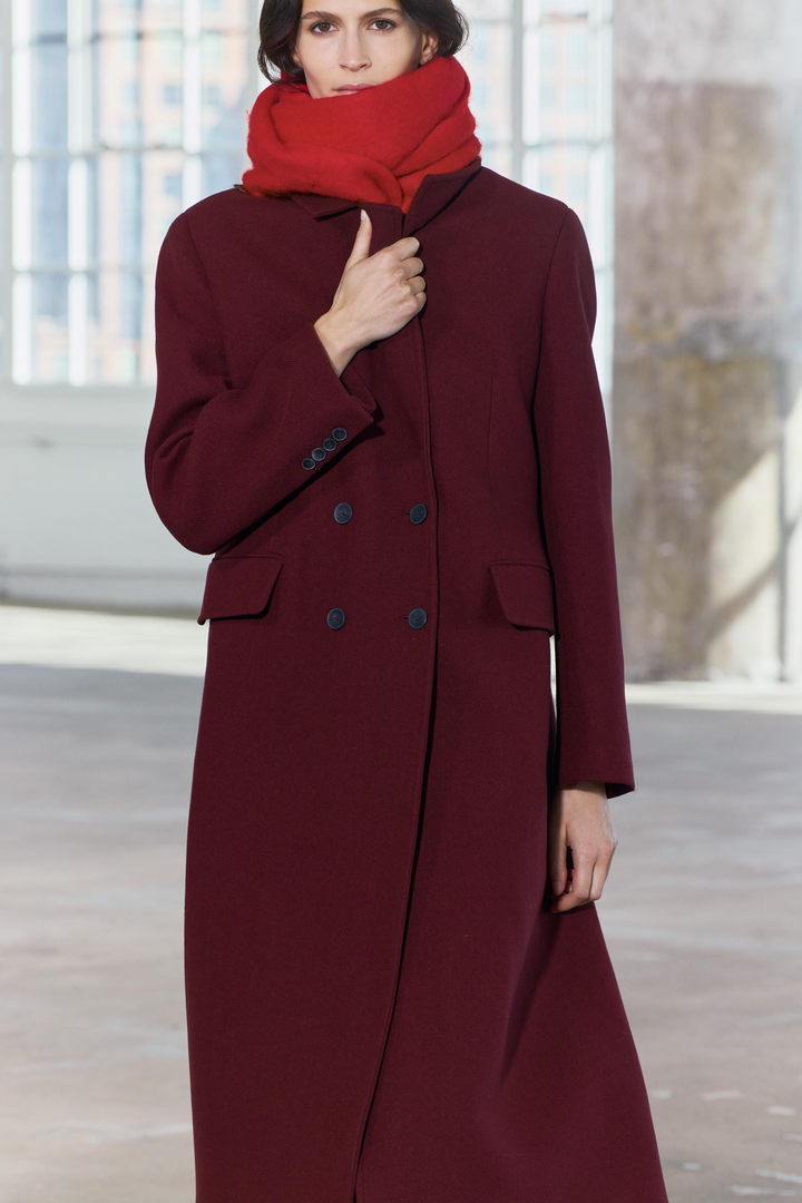 Stylish Wool Blend Overcoat for Women - Warm and Elegant Outerwear
