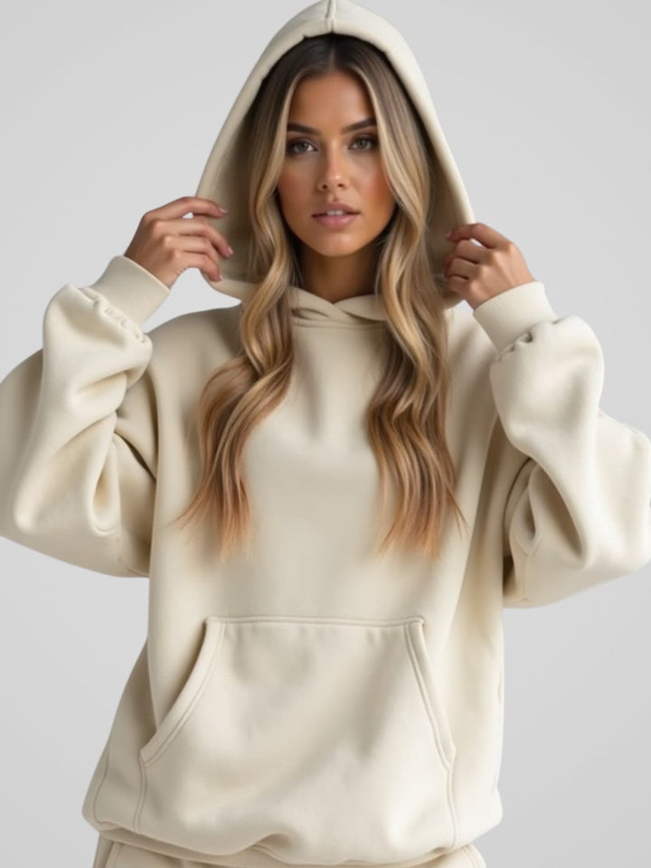 Cozy Oversized Hooded Sweatshirt for Ultimate Comfort