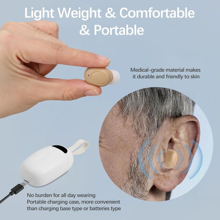 Advanced Hearing Aids with German Engineering – Whistle-Free Design & High-Definition Sound Quality