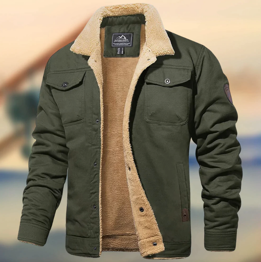 The Elegant and Cozy Warm Jacket - Stylish Comfort for Cold Weather