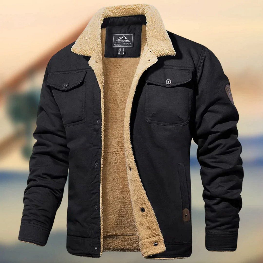 The Elegant and Cozy Warm Jacket - Stylish Comfort for Cold Weather