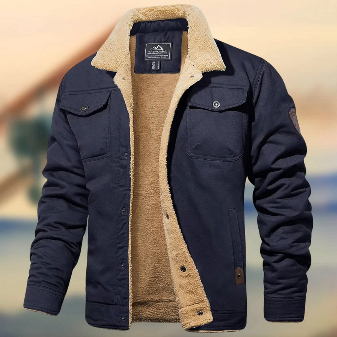 The Elegant and Cozy Warm Jacket - Stylish Comfort for Cold Weather