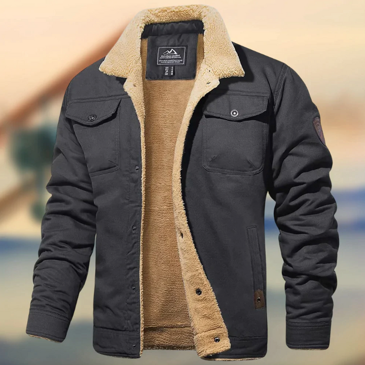 The Elegant and Cozy Warm Jacket - Stylish Comfort for Cold Weather