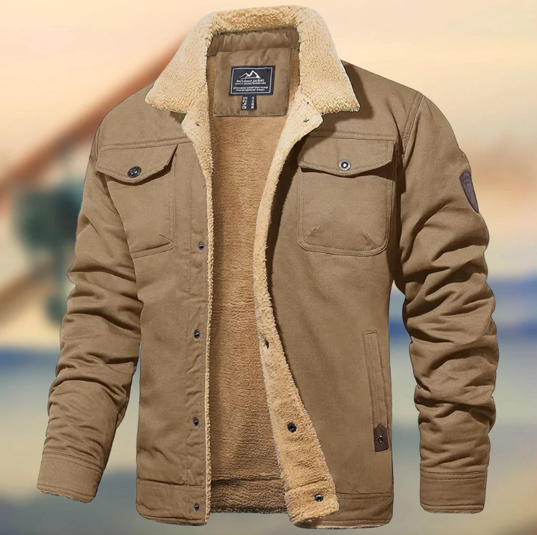 The Elegant and Cozy Warm Jacket - Stylish Comfort for Cold Weather