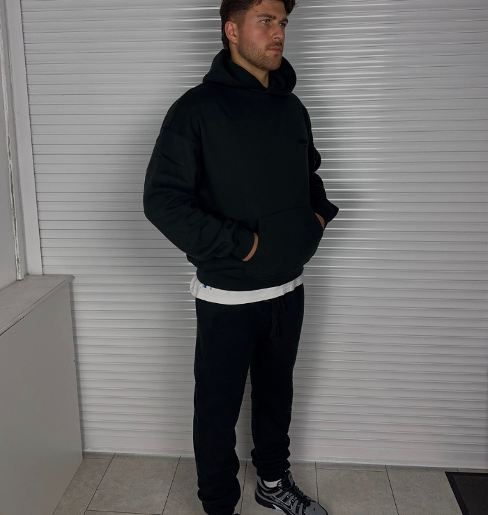 Fear of God Essentials Tracksuit in Black (SS22)