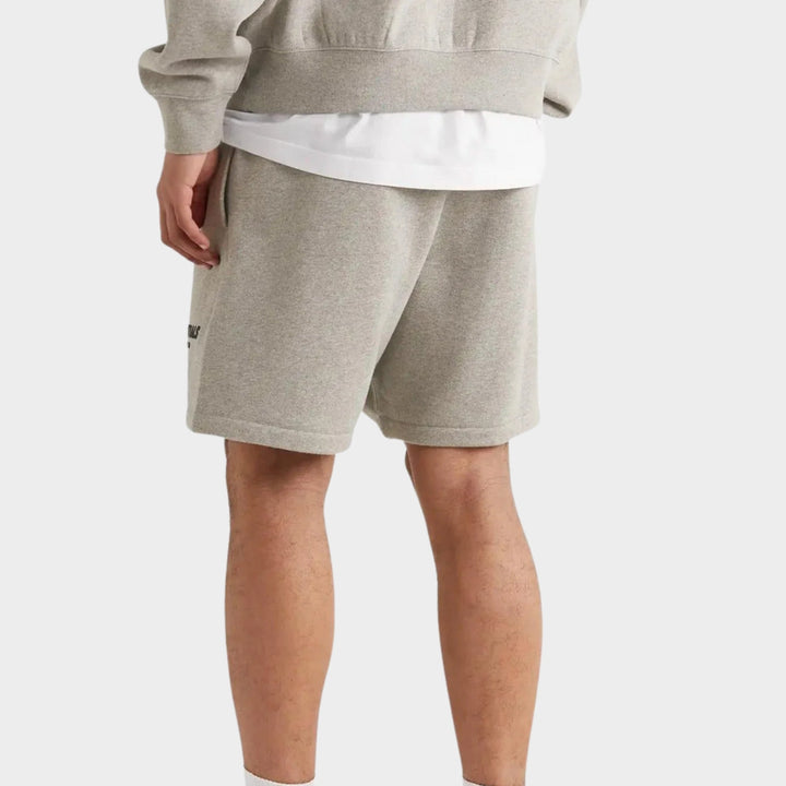 Fear of God Essentials Short Set 'Dark Heather Oatmeal' (SS22)