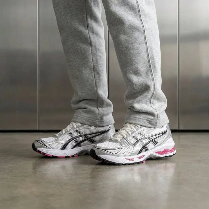 ASICS Gel-Kayano 14 Retro Sneakers – Cream & Sweet Pink