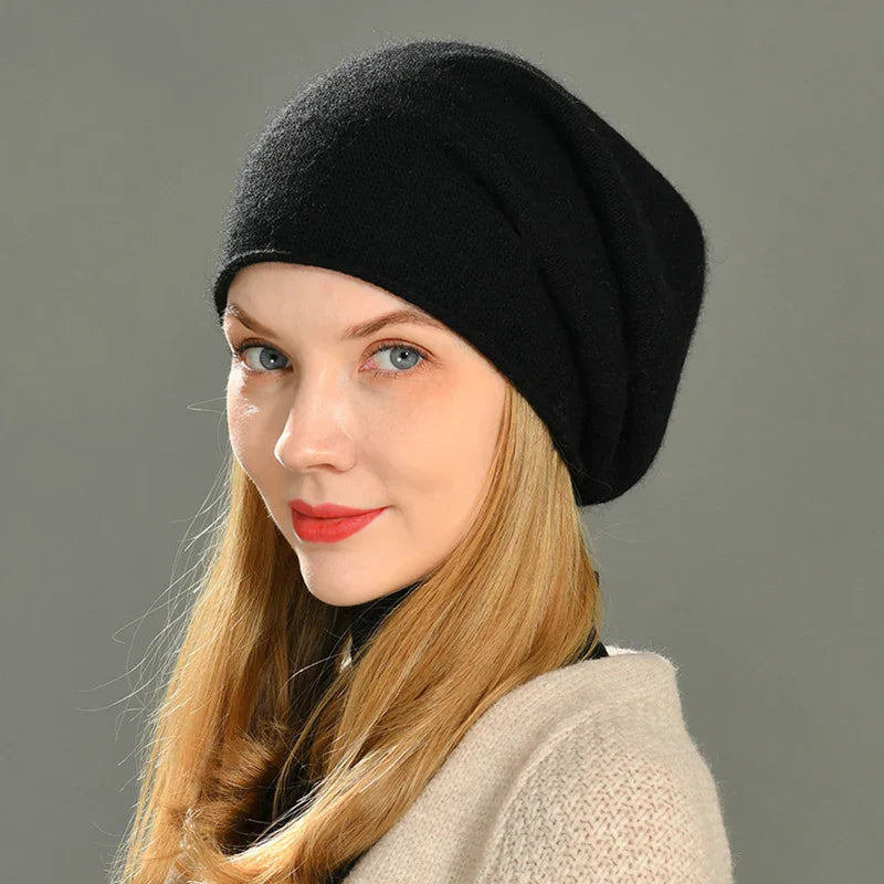 Luxurious Cashmere Wool Beanie Hat for Ultimate Warmth and Comfort