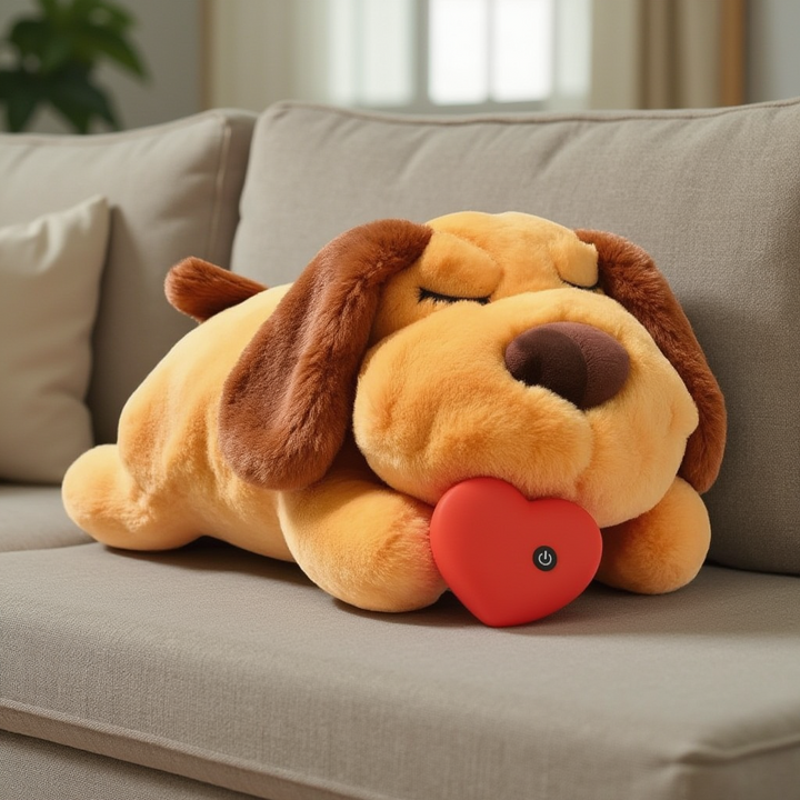 Cozy Heartbeat Plush Toy for Comfort and Companionship