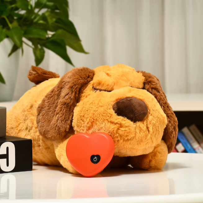 Cozy Heartbeat Plush Toy for Comfort and Companionship
