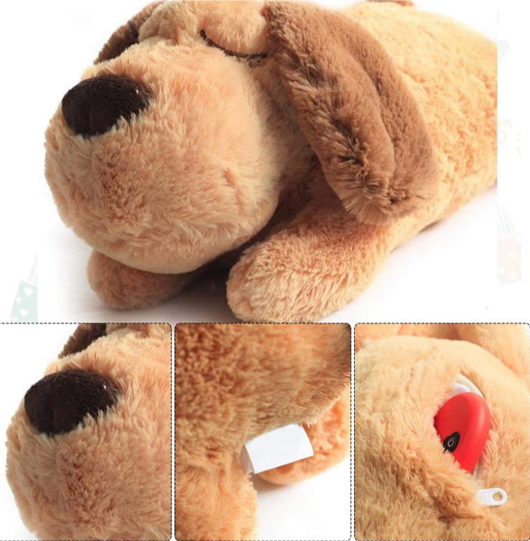 Cozy Heartbeat Plush Toy for Comfort and Companionship