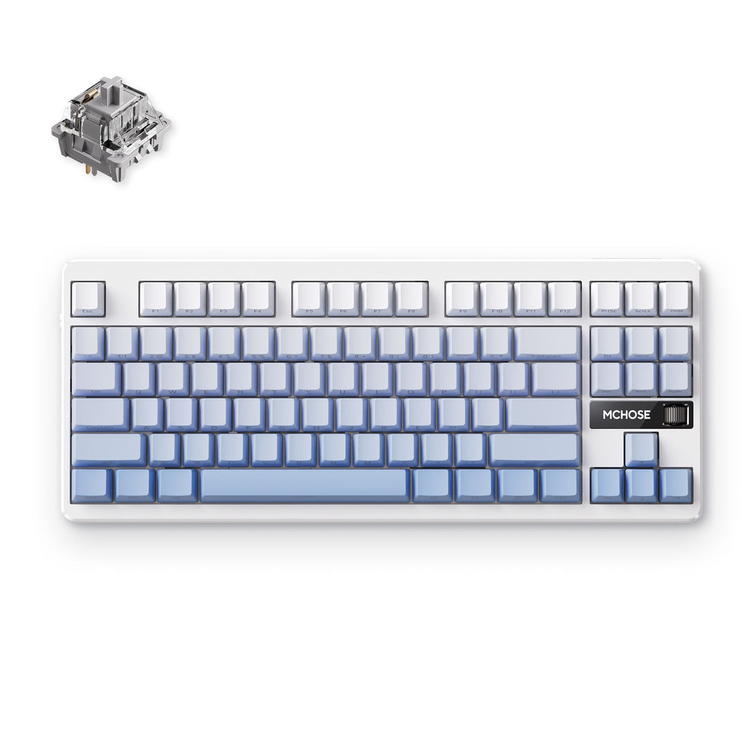 Custom Wireless Gasket Mount Mechanical Keyboard - Ergonomic Design for Enhanced Typing Experience
