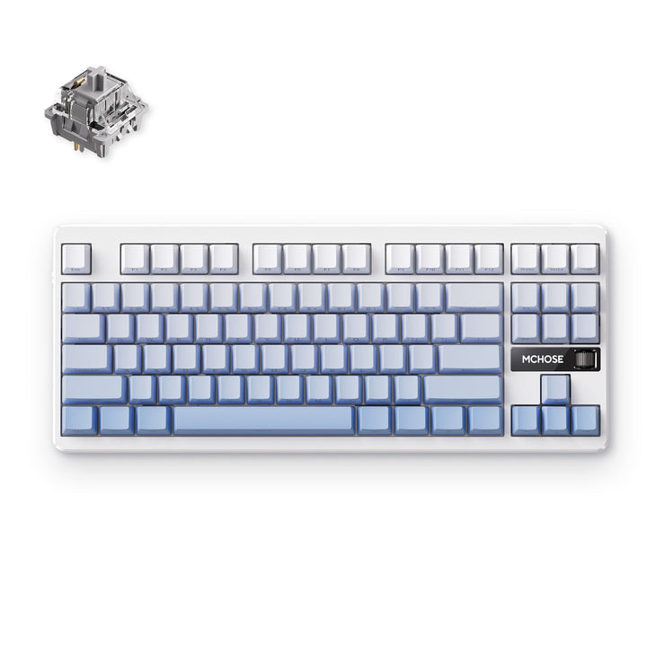 Custom Wireless Gasket Mount Mechanical Keyboard - Ergonomic Design for Enhanced Typing Experience