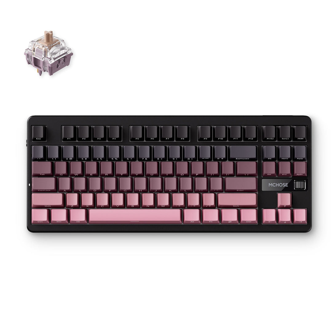 Custom Wireless Gasket Mount Mechanical Keyboard - Ergonomic Design for Enhanced Typing Experience
