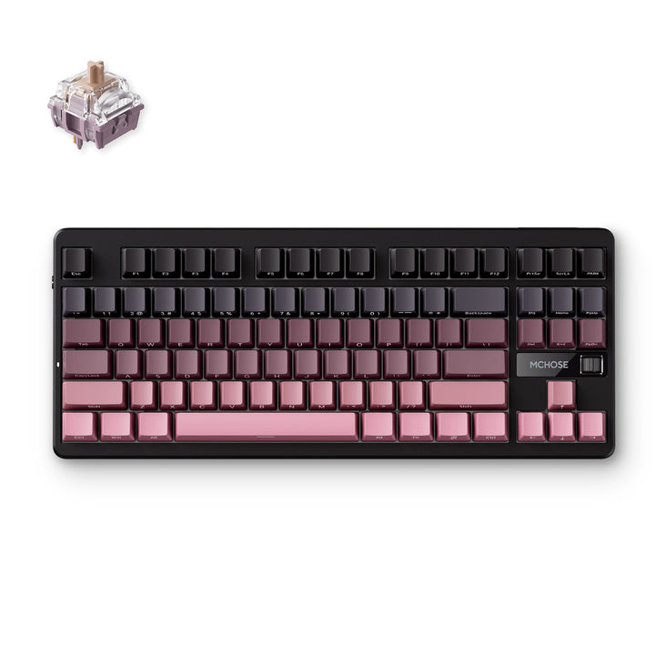 Custom Wireless Gasket Mount Mechanical Keyboard - Ergonomic Design for Enhanced Typing Experience