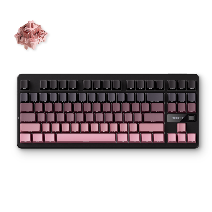 Custom Wireless Gasket Mount Mechanical Keyboard - Ergonomic Design for Enhanced Typing Experience