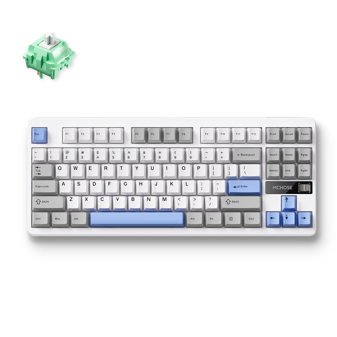 Custom Wireless Gasket Mount Mechanical Keyboard - Ergonomic Design for Enhanced Typing Experience