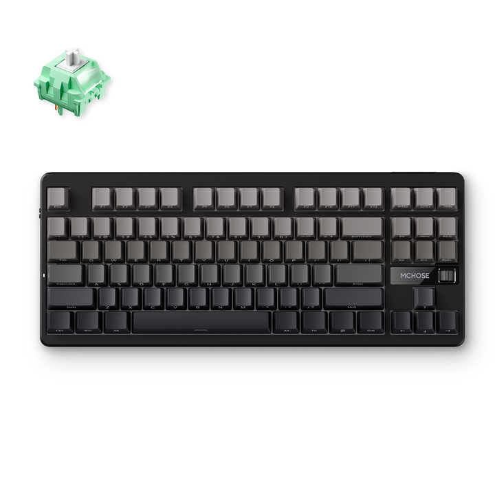 Custom Wireless Gasket Mount Mechanical Keyboard - Ergonomic Design for Enhanced Typing Experience