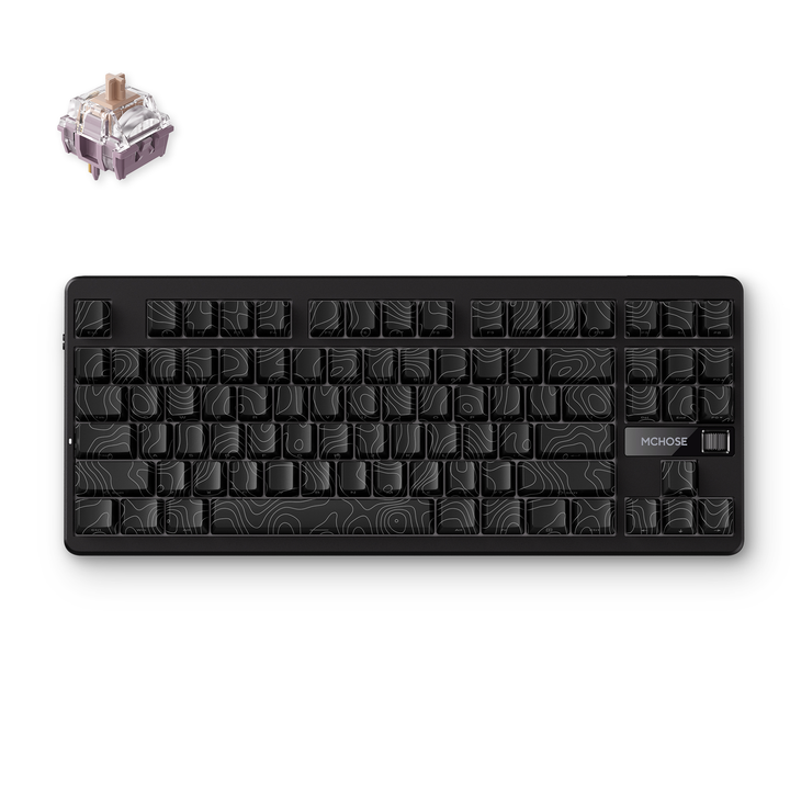 Custom Wireless Gasket Mount Mechanical Keyboard - Ergonomic Design for Enhanced Typing Experience