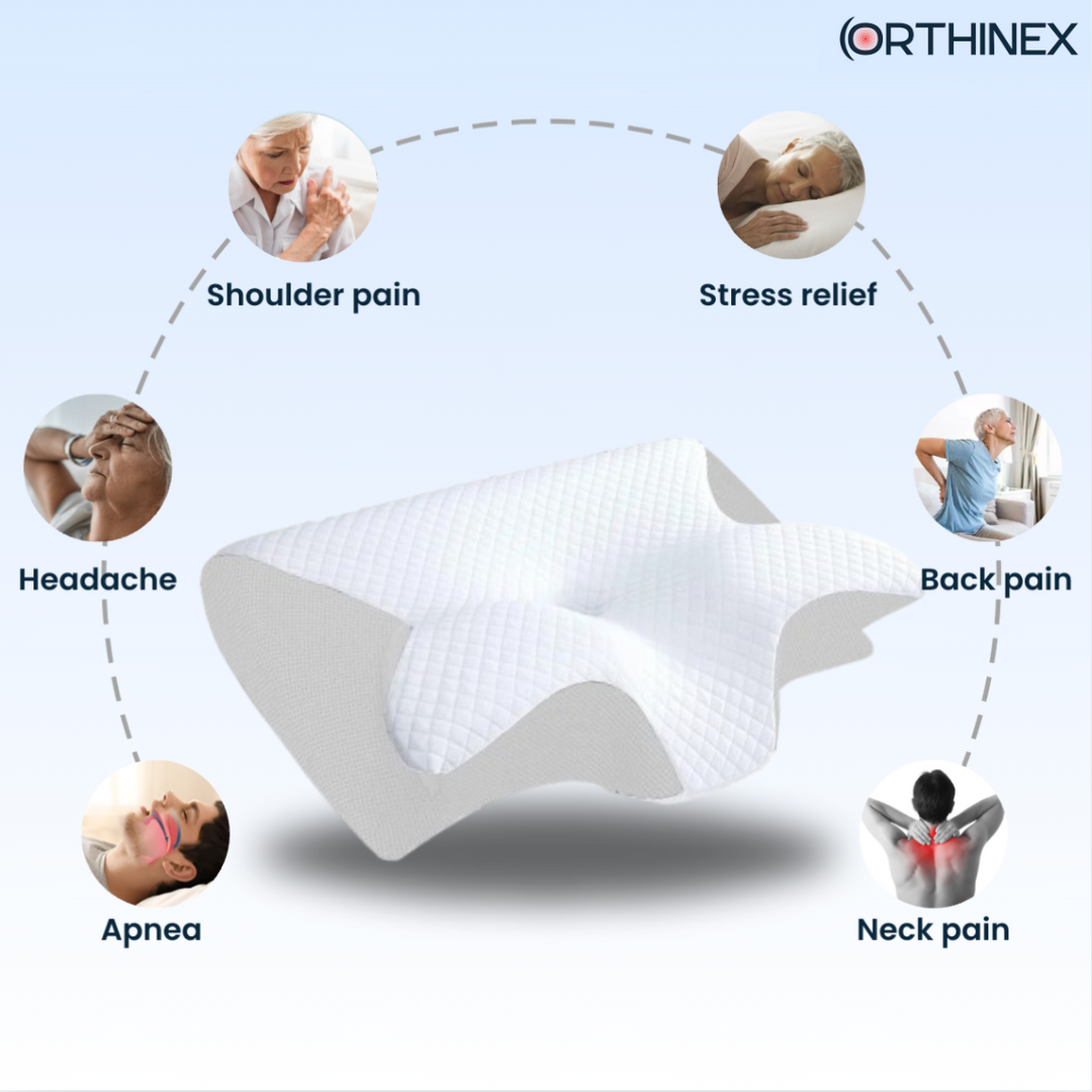 Premium Ergonomic Neck Support Pillow for Comfortable Sleep