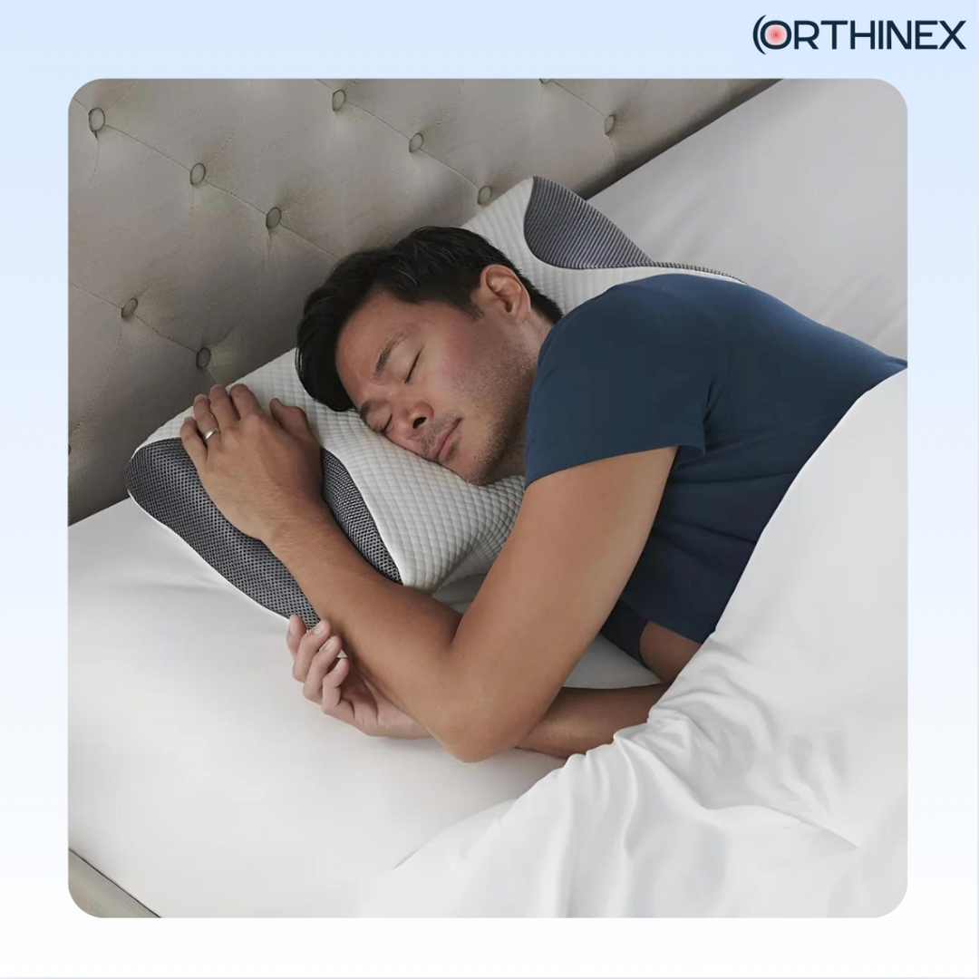 Premium Ergonomic Neck Support Pillow for Comfortable Sleep