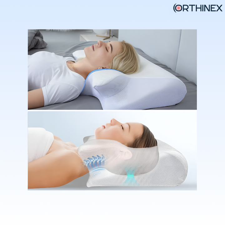 Premium Ergonomic Neck Support Pillow for Comfortable Sleep