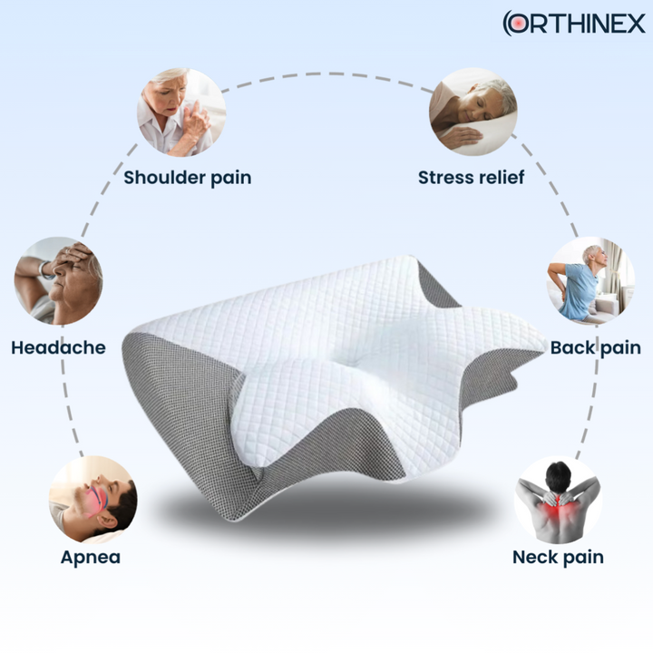 Premium Ergonomic Neck Support Pillow for Comfortable Sleep