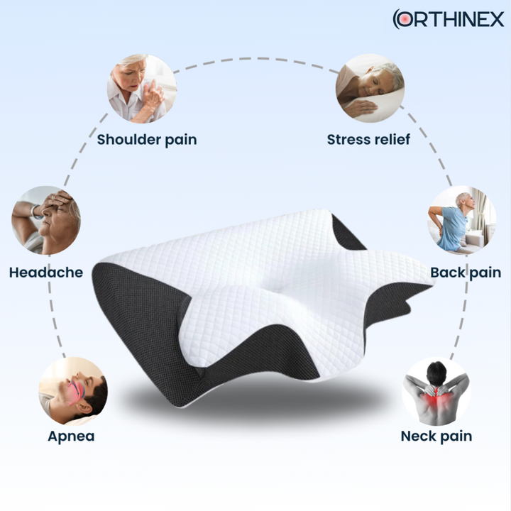 Premium Ergonomic Neck Support Pillow for Comfortable Sleep