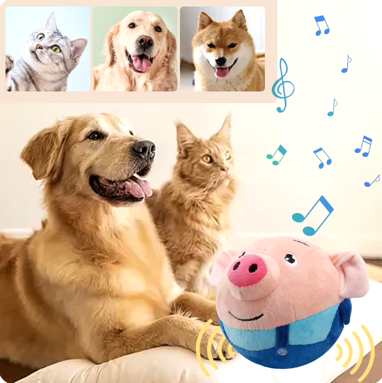 Interactive Plush Pig Toy for Kids - Engaging Educational Playtime Companion