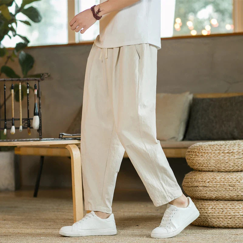 Lightweight Linen Studio Pants for Comfortable Everyday Wear