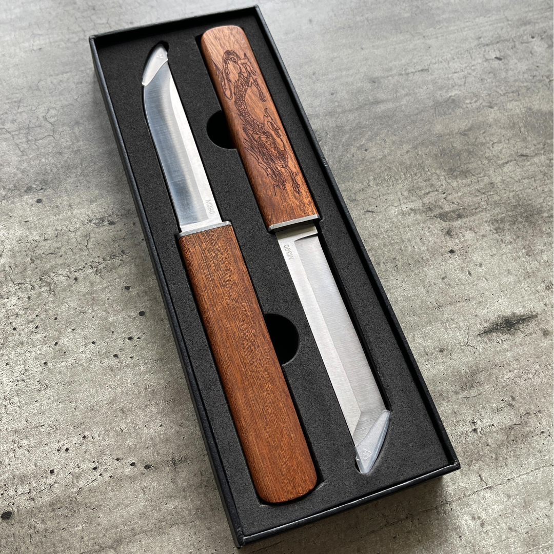Revolutionary Dual Blade Chef Knife for Effortless Cooking