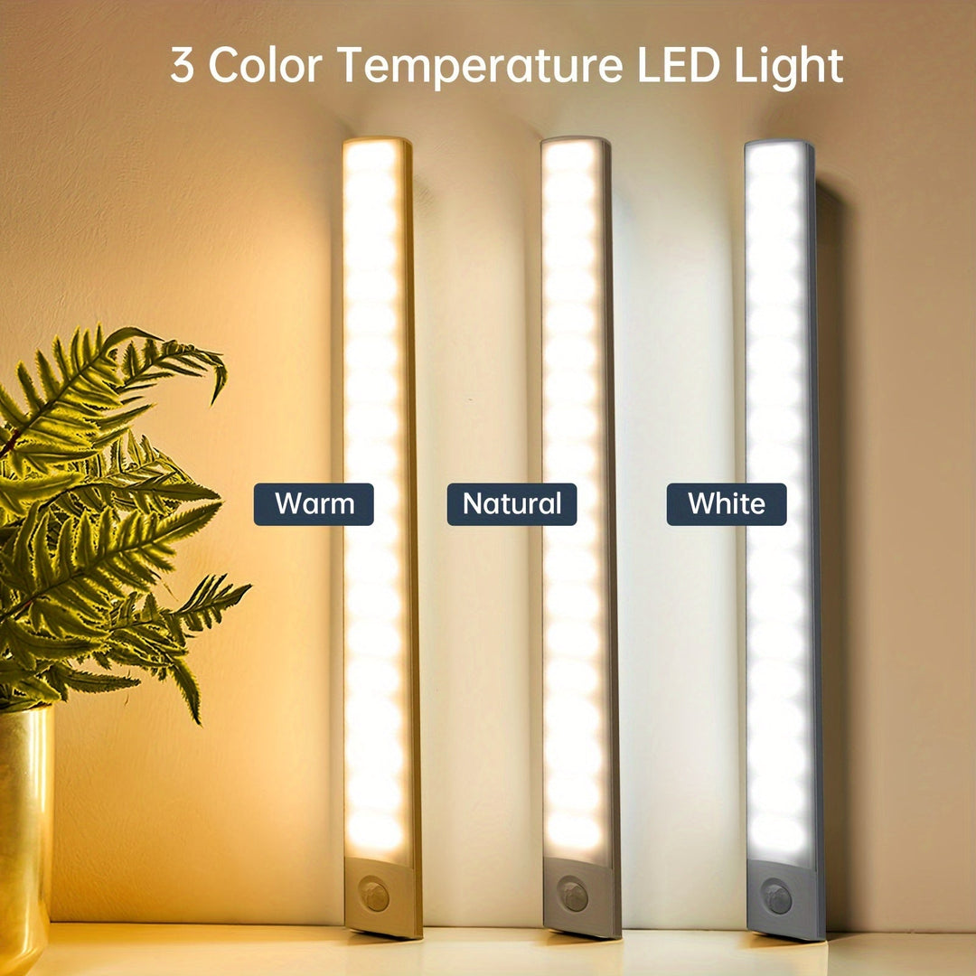 LED Motion Sensor Lights for Indoor and Outdoor Use - Energy Efficient and Easy to Install