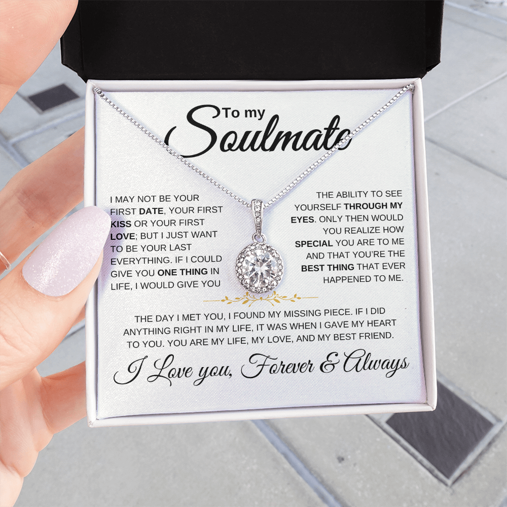Eternal Hope Necklace for Soulmates | Meaningful Gift for Loved Ones