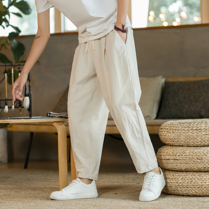 Lightweight Linen Studio Pants for Comfortable Everyday Wear