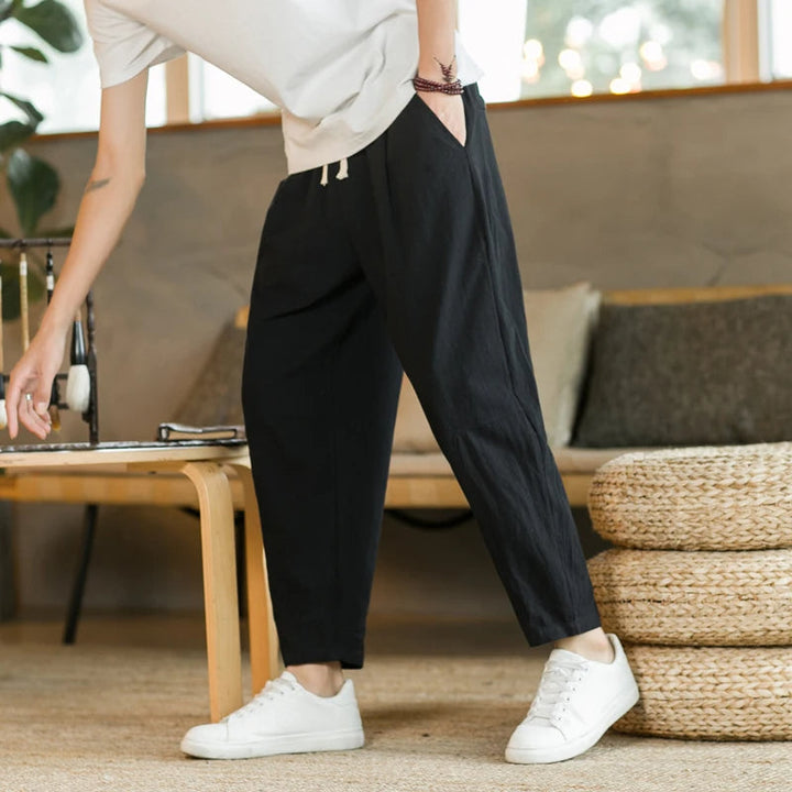 Lightweight Linen Studio Pants for Comfortable Everyday Wear