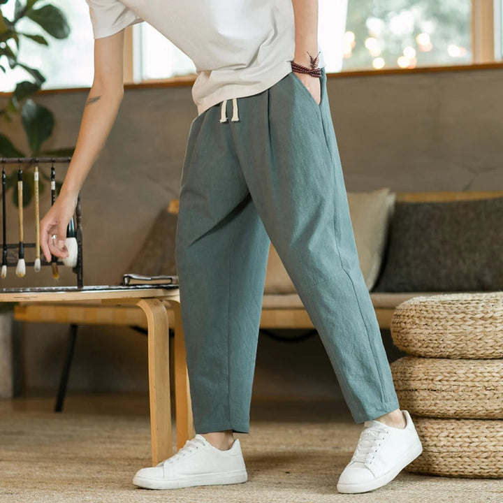 Lightweight Linen Studio Pants for Comfortable Everyday Wear