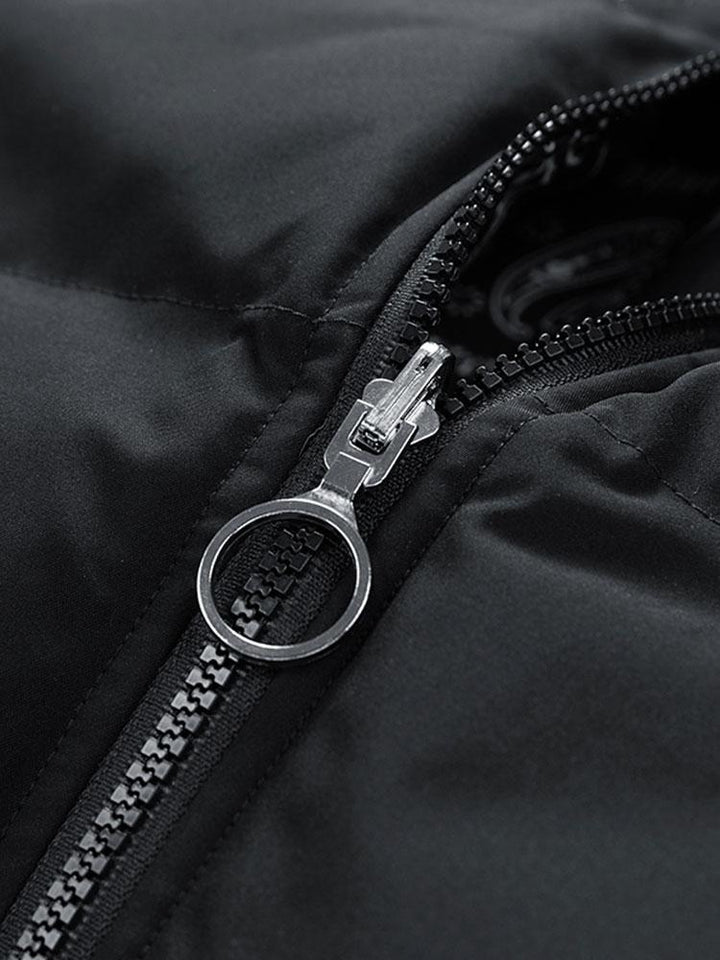 Reversible Paisley Puffer Coat