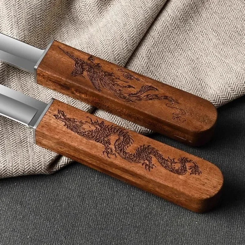 Revolutionary Dual Blade Chef Knife for Effortless Cooking