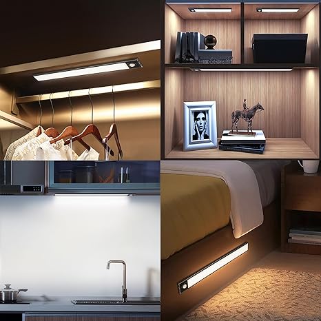 LED Motion Sensor Lights for Indoor and Outdoor Use - Energy Efficient and Easy to Install