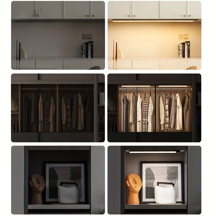 LED Motion Sensor Lights for Indoor and Outdoor Use - Energy Efficient and Easy to Install
