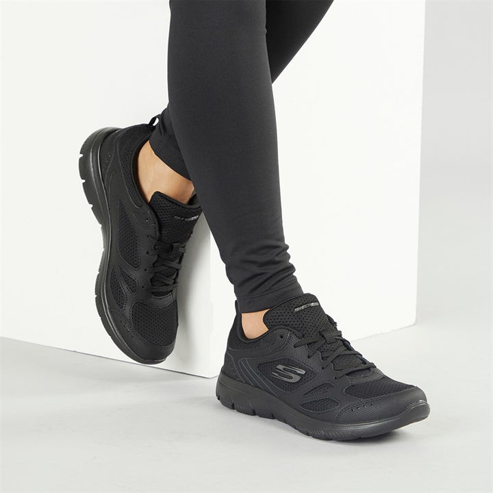 Women’s Summits Suede-Inspired Suited Trainers