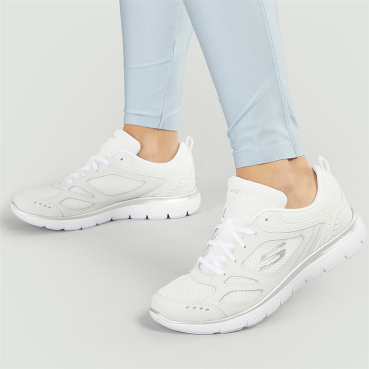 Women’s Summits Suede-Inspired Suited Trainers